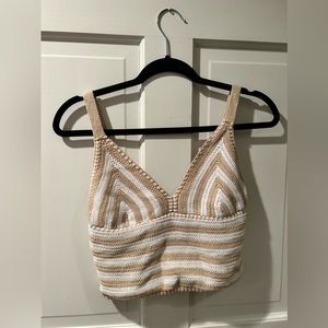 Beachy bralette crop top